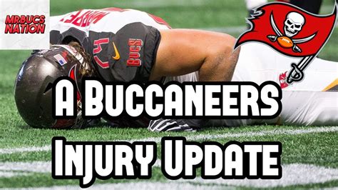 latest bucs injury report